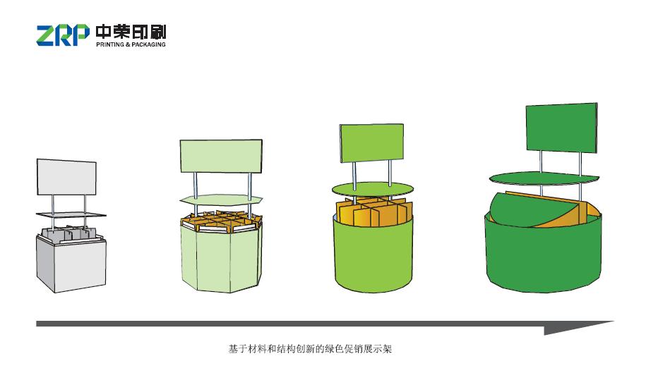 促销展示领域——蜂窝展示架研发取得突破